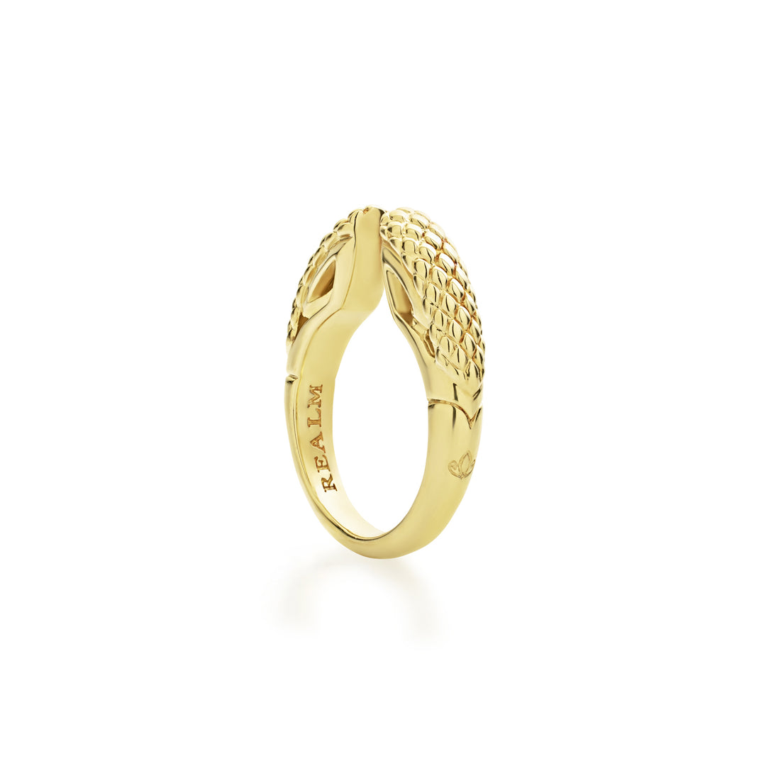 gold stacking ring