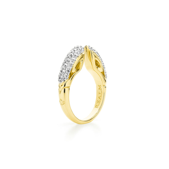 gold stacking ring