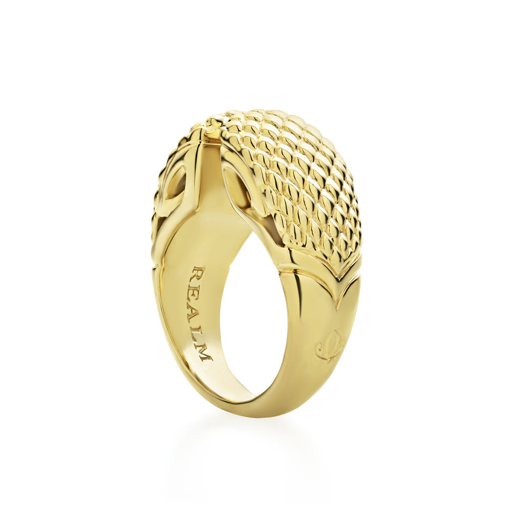 gold stacking ring