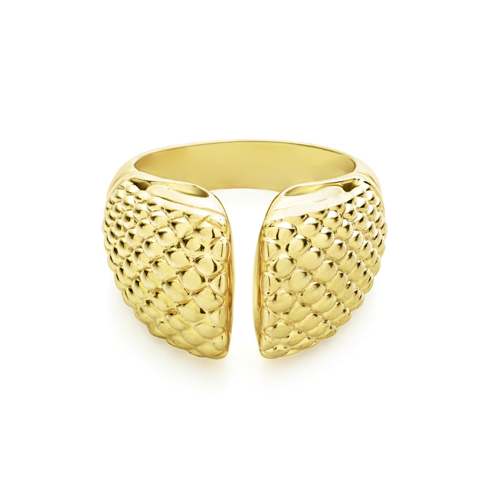 gold stacking ring