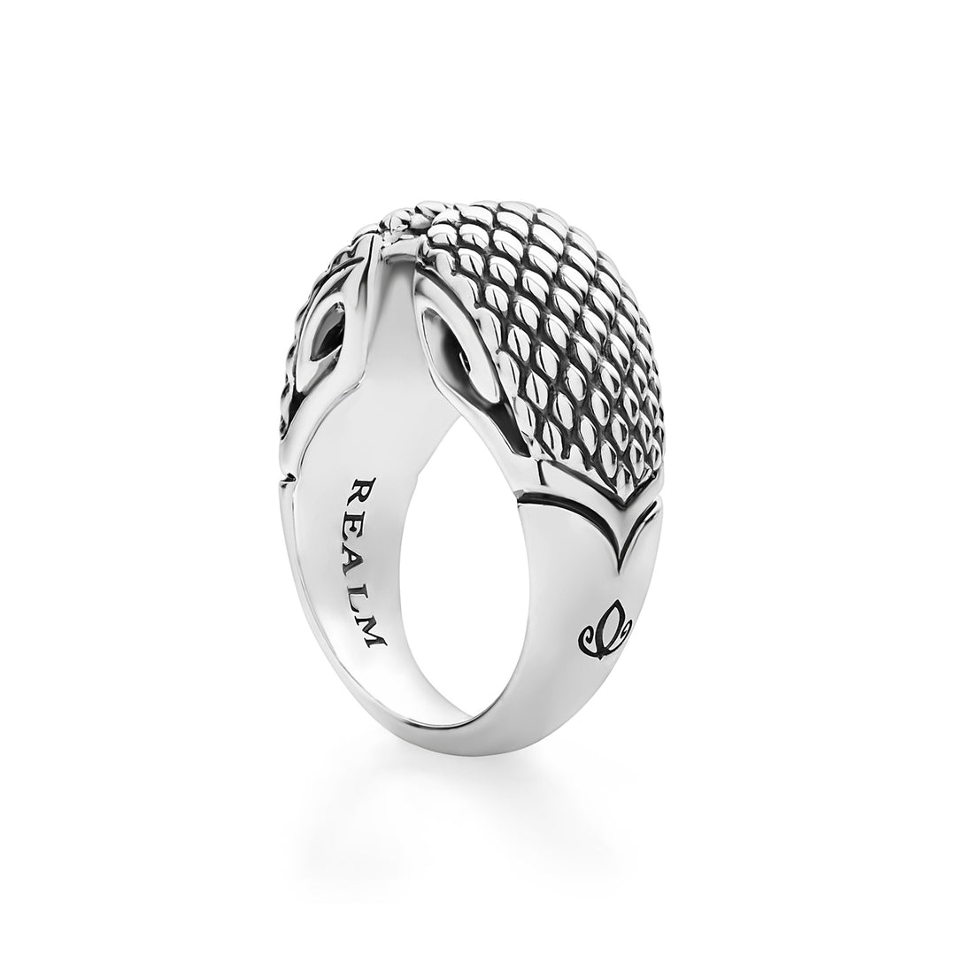 silver stacking ring