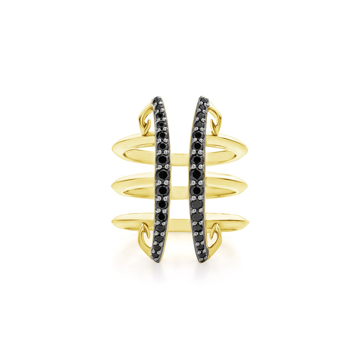 gold statement ring