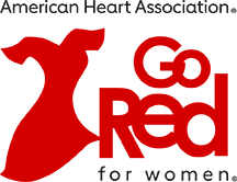 American Heart Association GO RED FOR WOMEN logo