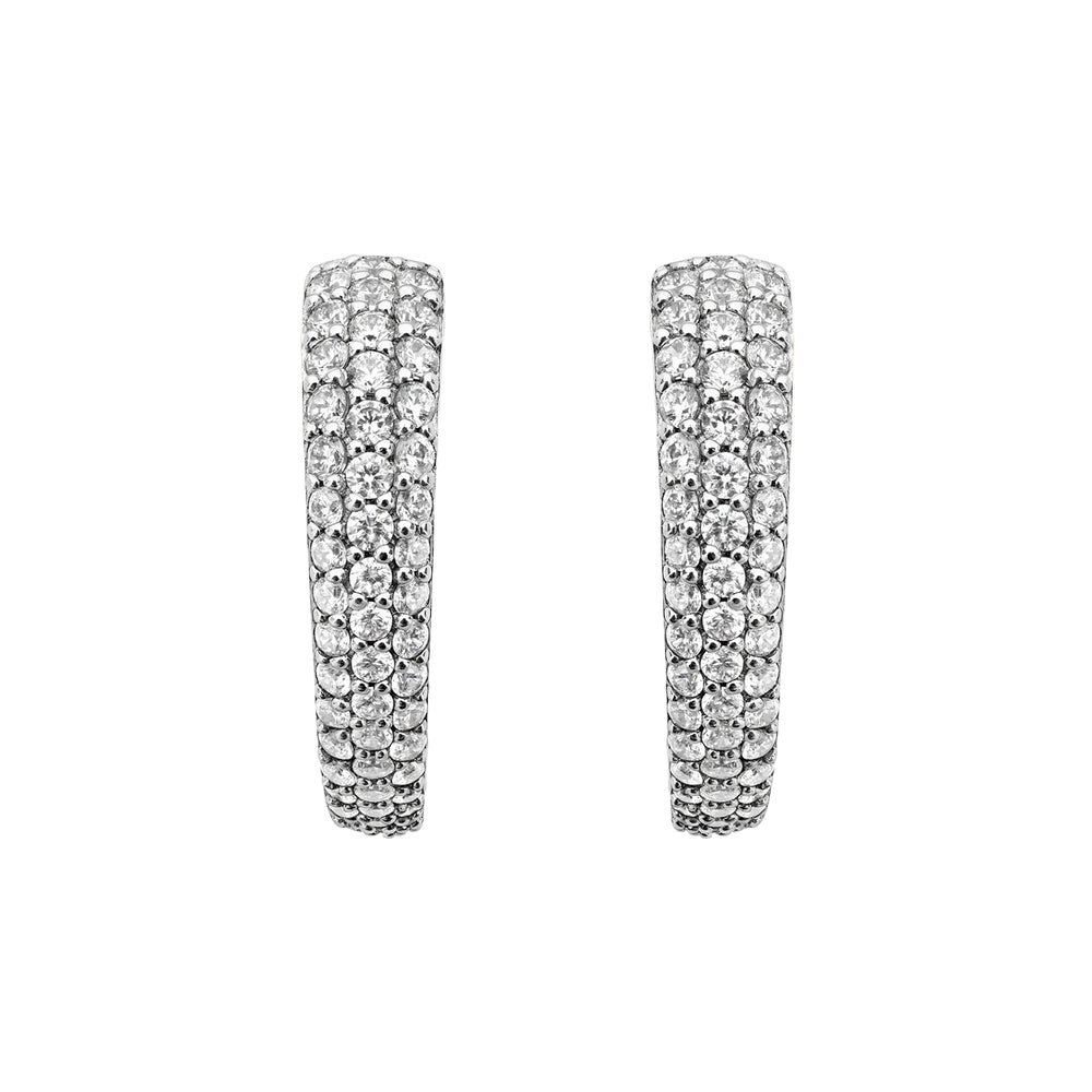 pave earrings