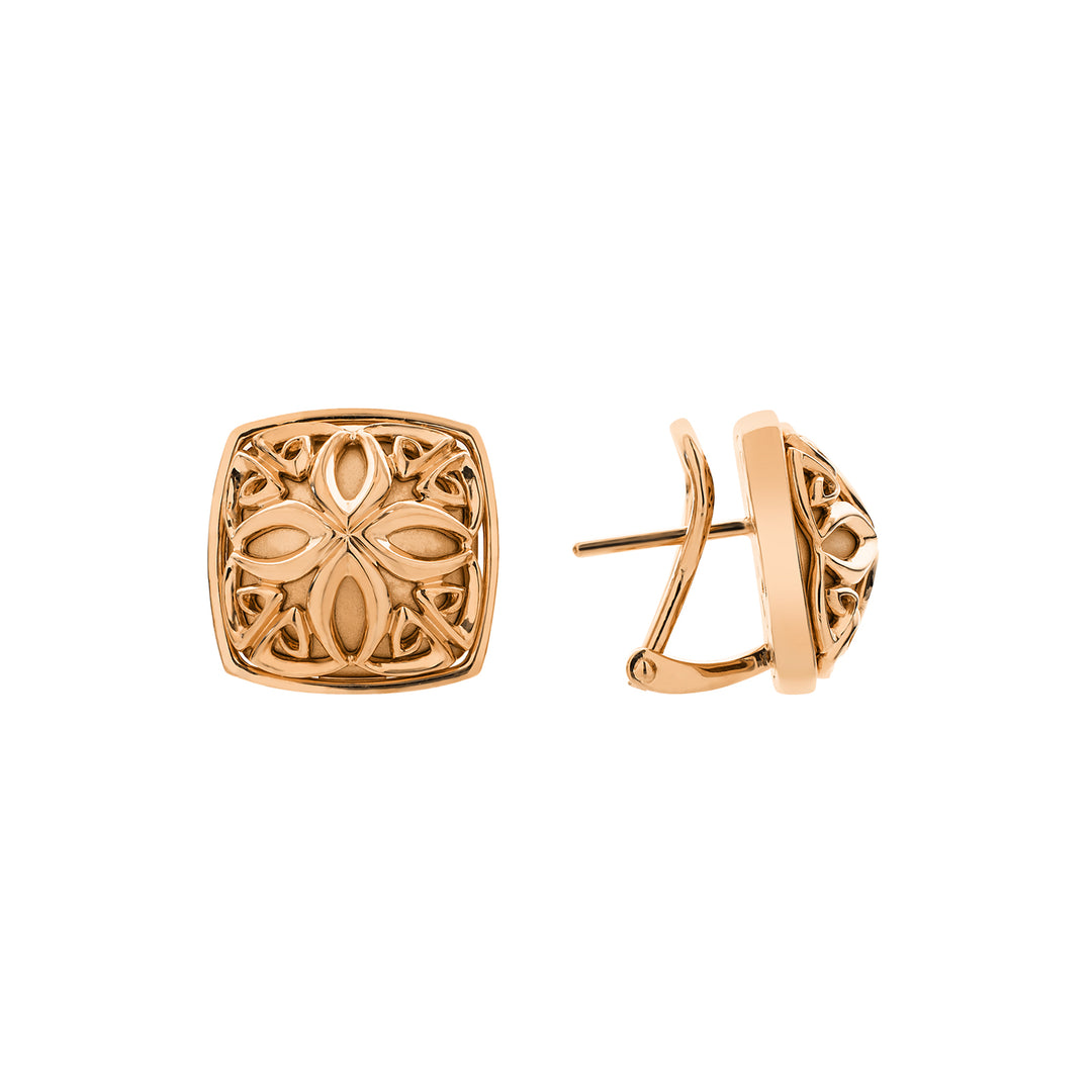 rose gold studs