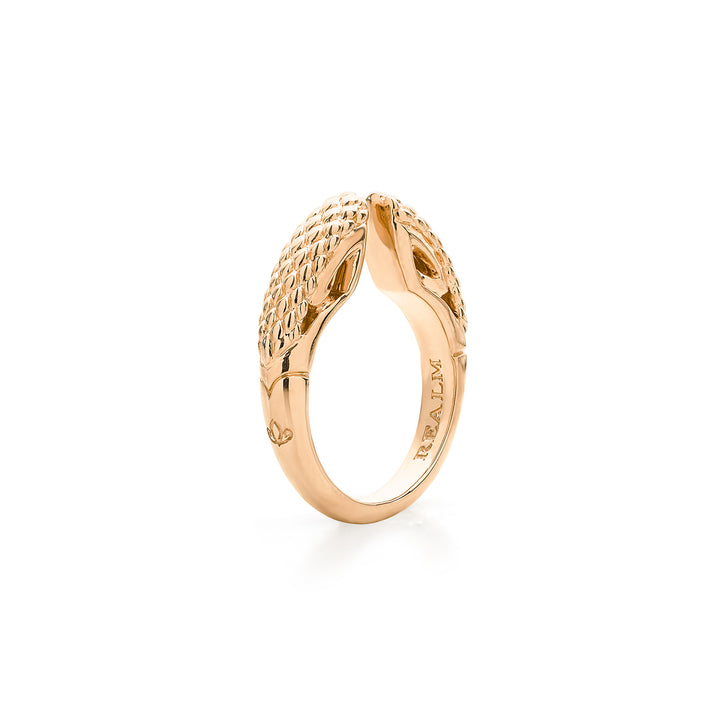 rose gold stacking ring