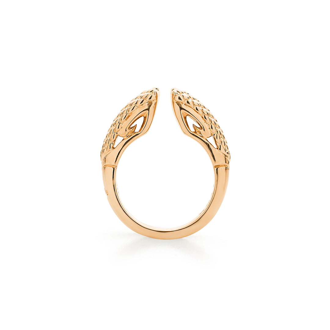 rose gold vermeil stacking ring