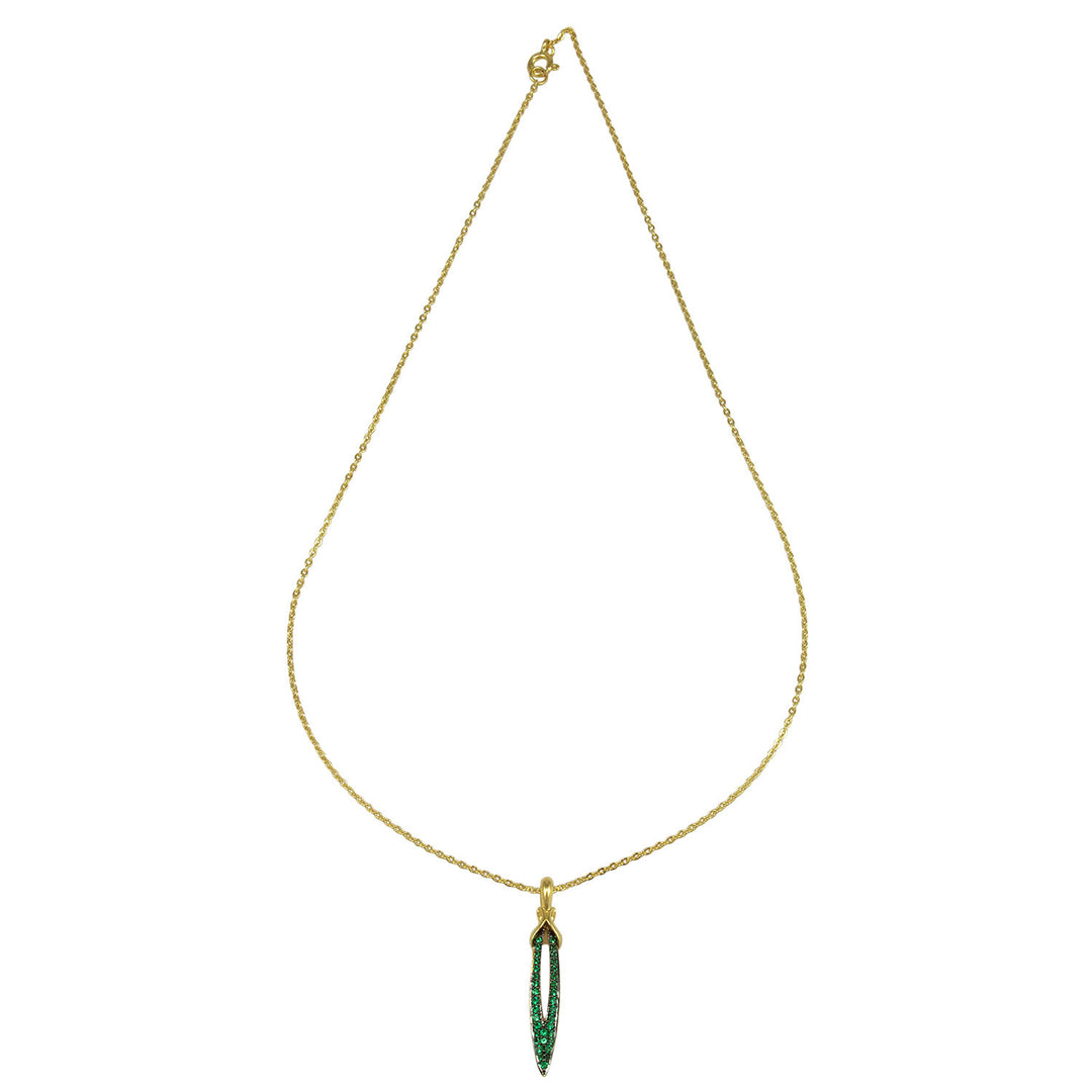 18k gold vermeil necklace