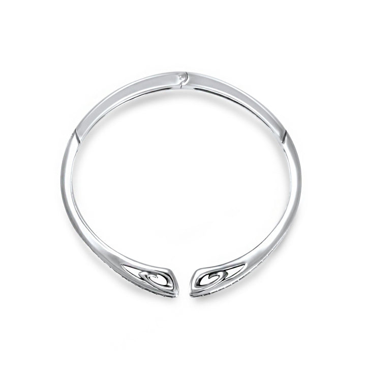 silver cuff bracelet