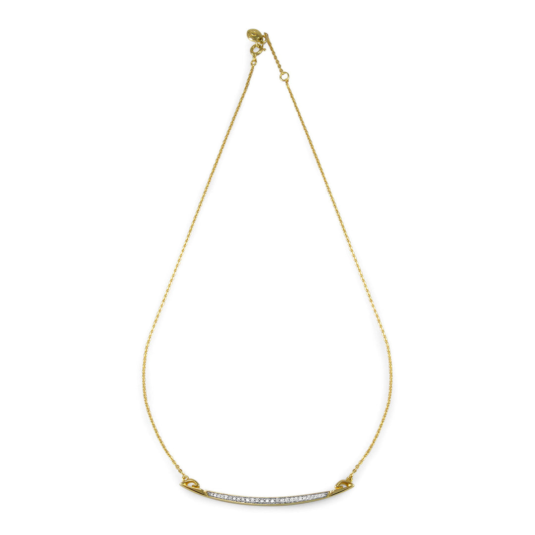 gold vermeil necklace