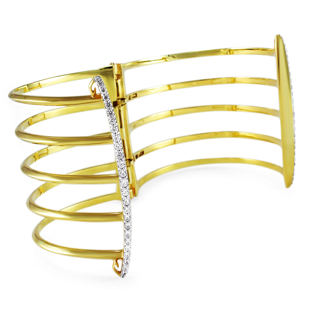 gold cuff bracelet