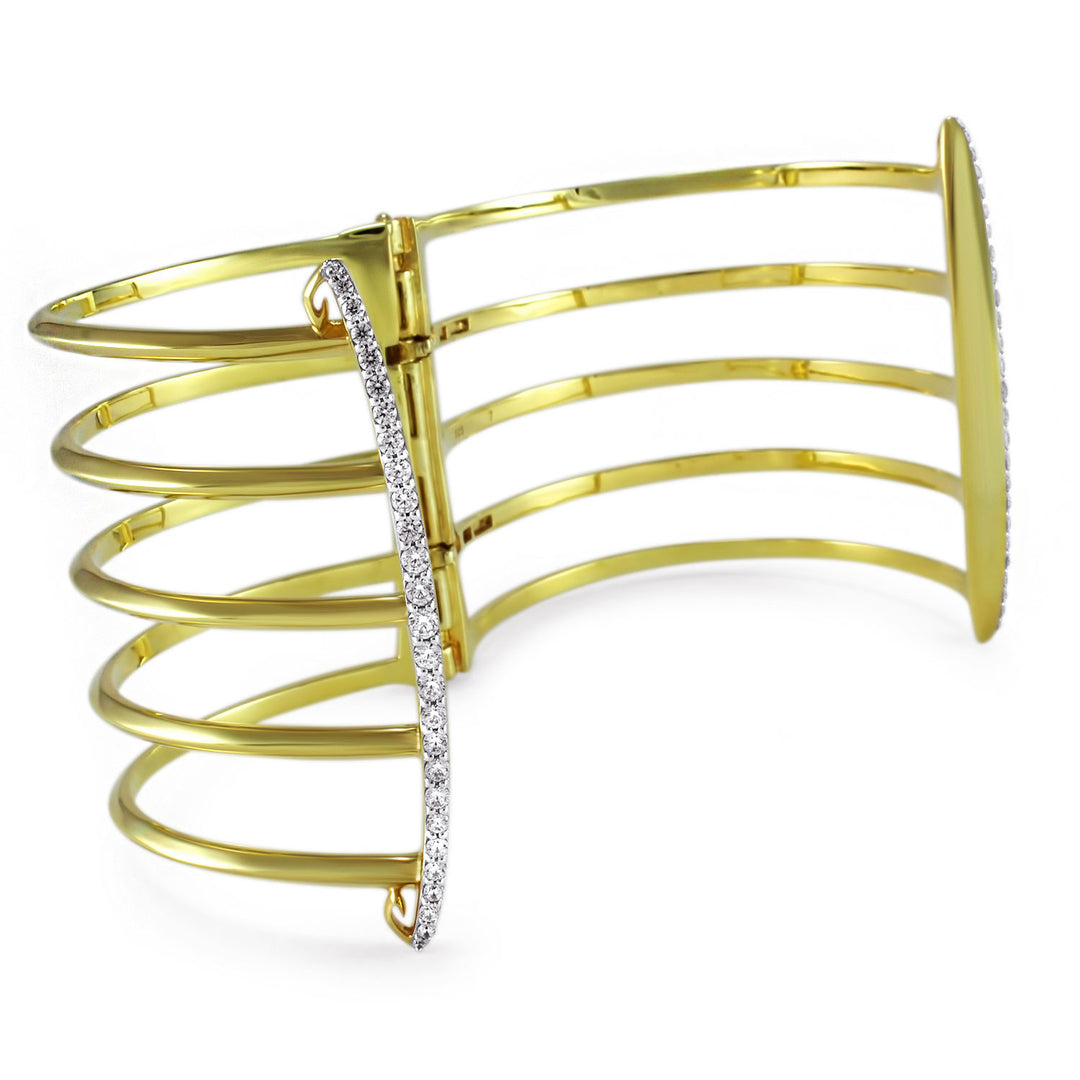 gold cuff bracelet