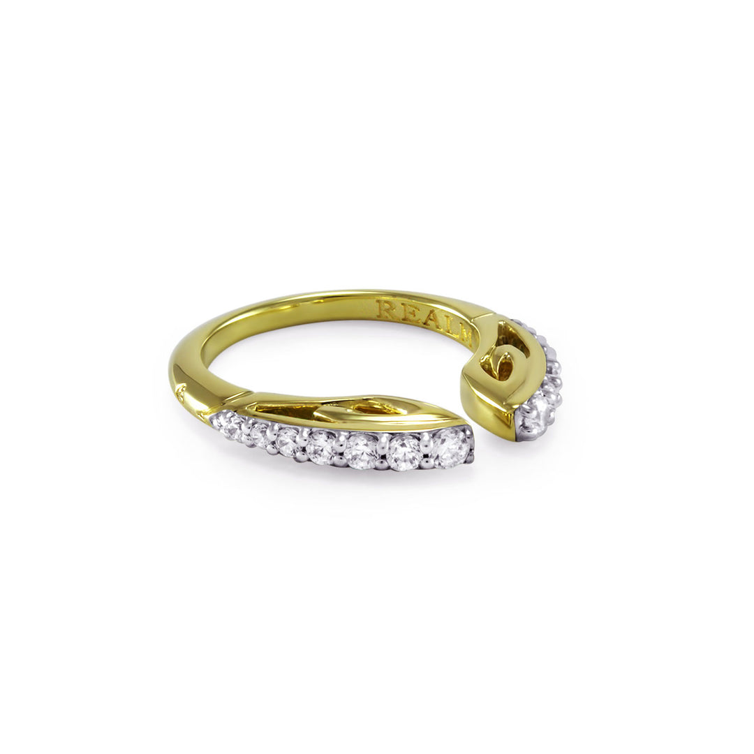 gold vermeil stacking ring