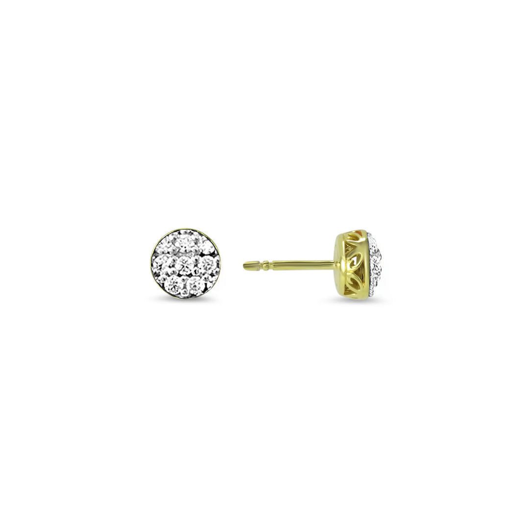 CZ stud earring