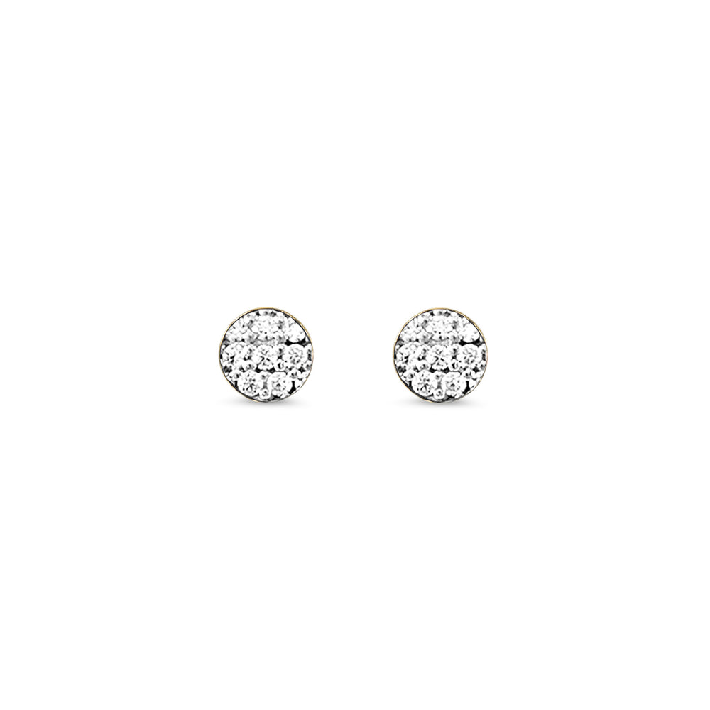 CZ stud earring