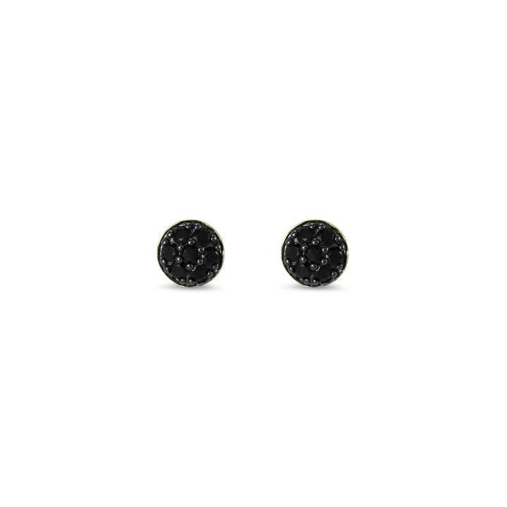 pave stud earring