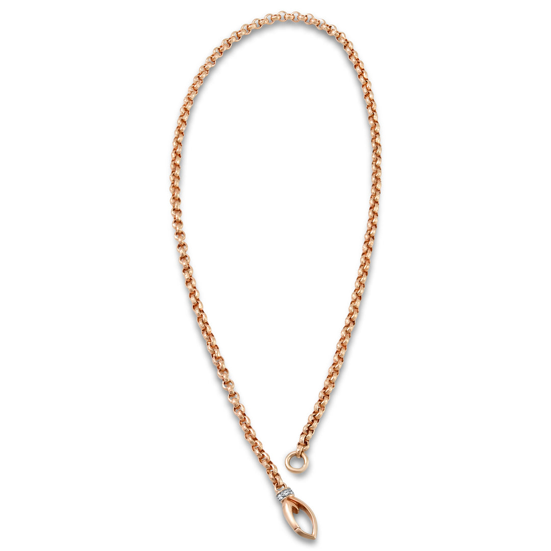 rose gold necklace